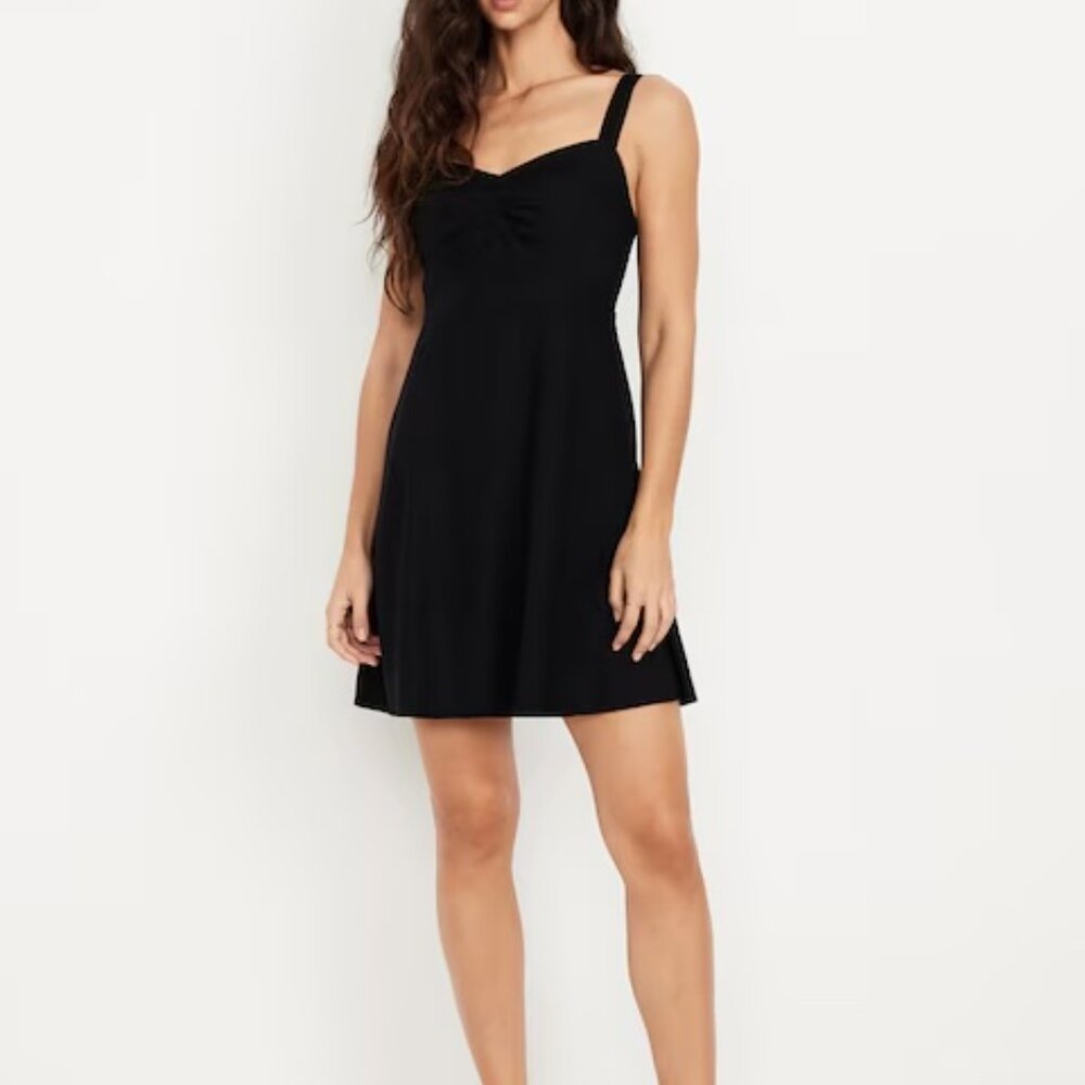 Elegant Black Sleeveless Dress